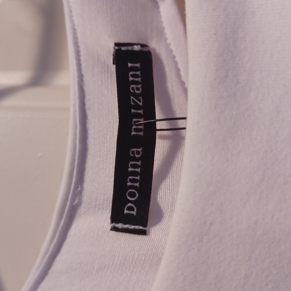 Donna Mizani sleeveless one shoulder scoop neck keyhole Body Con dress size 4 - Picture 2 of 6